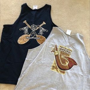 Hawaiian tank tops XL